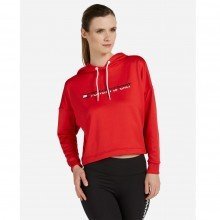 Tommy Hilfiger Sport női kapucnis pulóver S10S100093 600 piros