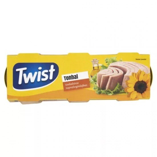 Twist tonhaltörzs napraforgó olajban 240g