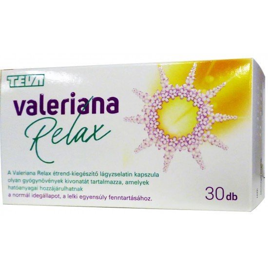 Valeriana relax kapszula 30db