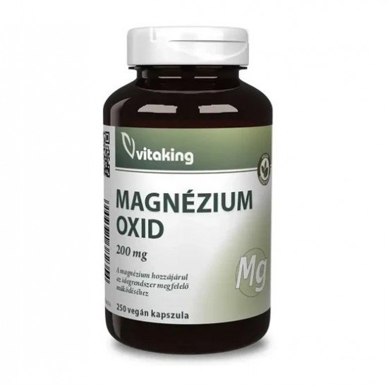 Vitaking magnesium oxid kapszula 250db