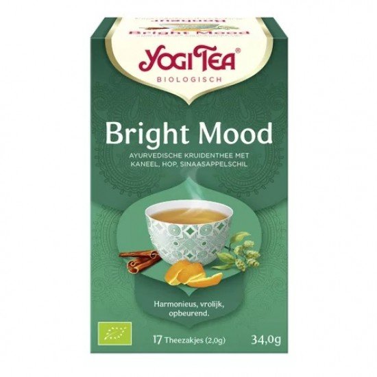 Yogi bio tea bright mood 17x2g 34g