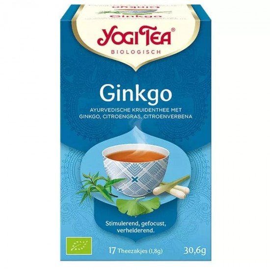 Yogi bio tea ginkgo 17x1,8g 31g