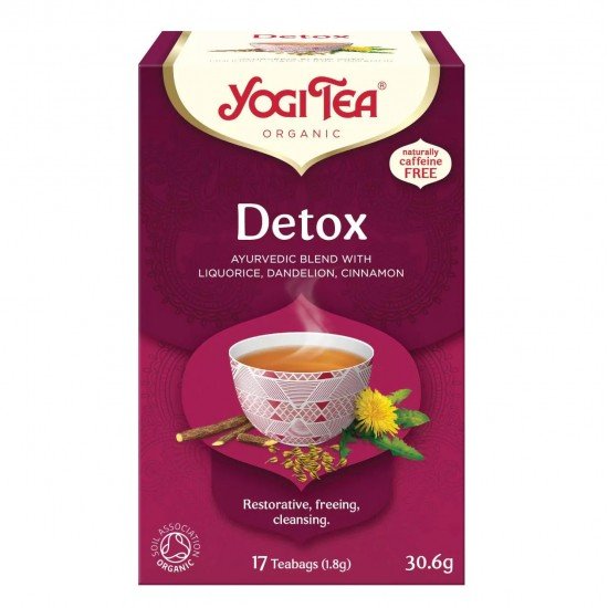 Yogi bio tea tisztító filteres 31g