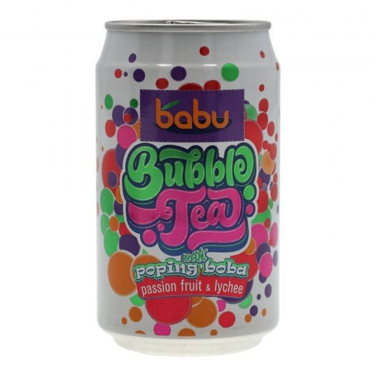 Babu bubble tea passion fruit-lychee 315ml