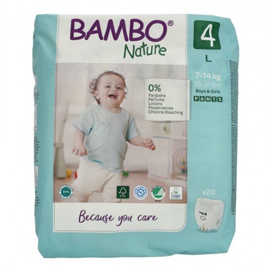 Bambo pants 4 nadrágpelenka 20db