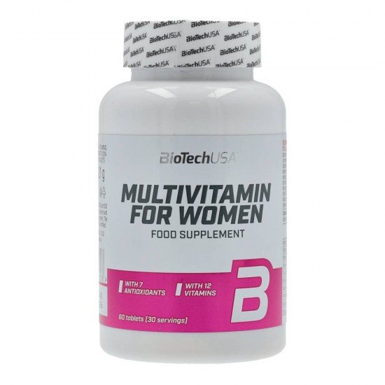 Biotech multivitamin for women tabletta 60db