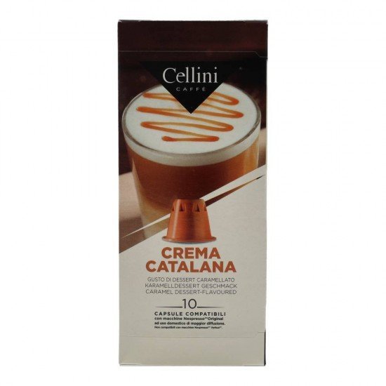 Cellini crema catalana kávé kapszula 10db