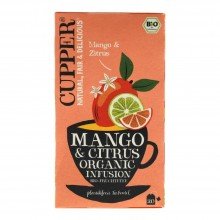 Cupper bio tea mangó-citrus 20filter