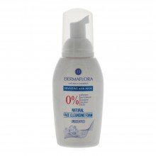 Dermaflora 0% arctisztító hab sensitive with msm 100ml