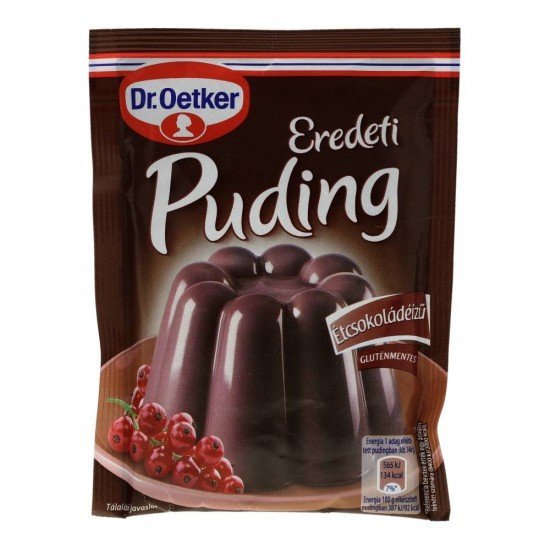 Dr.oetker pudingpor étcsokoládé ízű