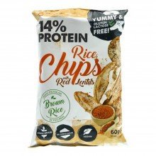 Forpro barnarizs chips vöröslencse 60g