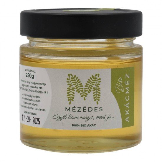 Mézédes bio akácméz 250g