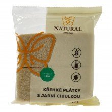 Natural extrudált hagymás-rizsszeletek 75g