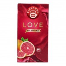 Teekanne gyümölcstea love grapefruit 20filter