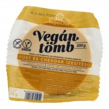 Veganchef vegán tömb füst és cheddar 200g