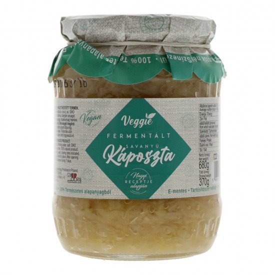 Veggie fermentált savanyúkáposzta 680g