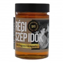 Virágbéke bio vegyes virágméz 450g