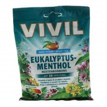 Vivil cukormentes mentolos eukaliptuszos torokcukor 60g