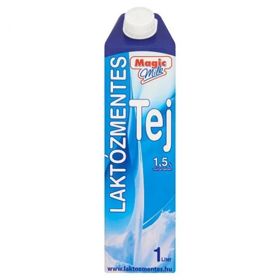 Magic Termékek Magic Milk Laktózmentes Tej 15 Uht 1000ml ára 5892