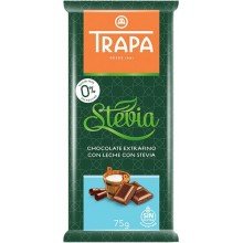 Trapa steviás tejcsokoládé 75g