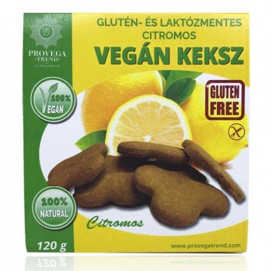 Provega trend vegán keksz citromos 120g