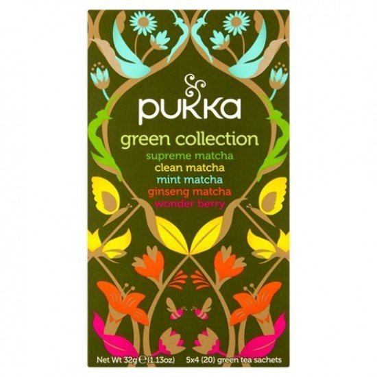 Pukka organic green collection tea 32g